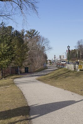 Bike trails in Clare provide opportunities for outdoor recreation