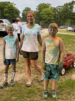 The EUPISD LifeSPAN team collaborated with other area organizations to host a Color Run/Walk last August.