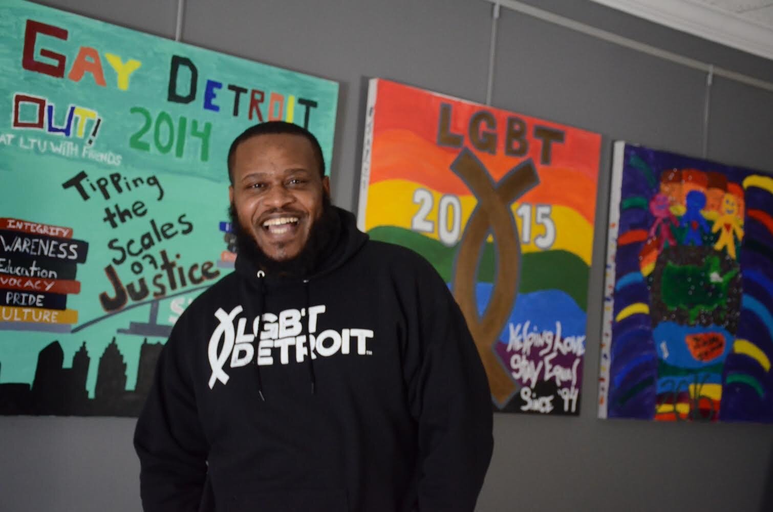 Jerron Totten of LGBT Detroit