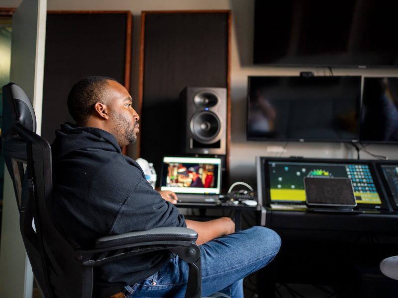 Anthony Paul is the C.O.O of Wav Village, a music studio located inside of the historic Paterson Building of downtown Flint.