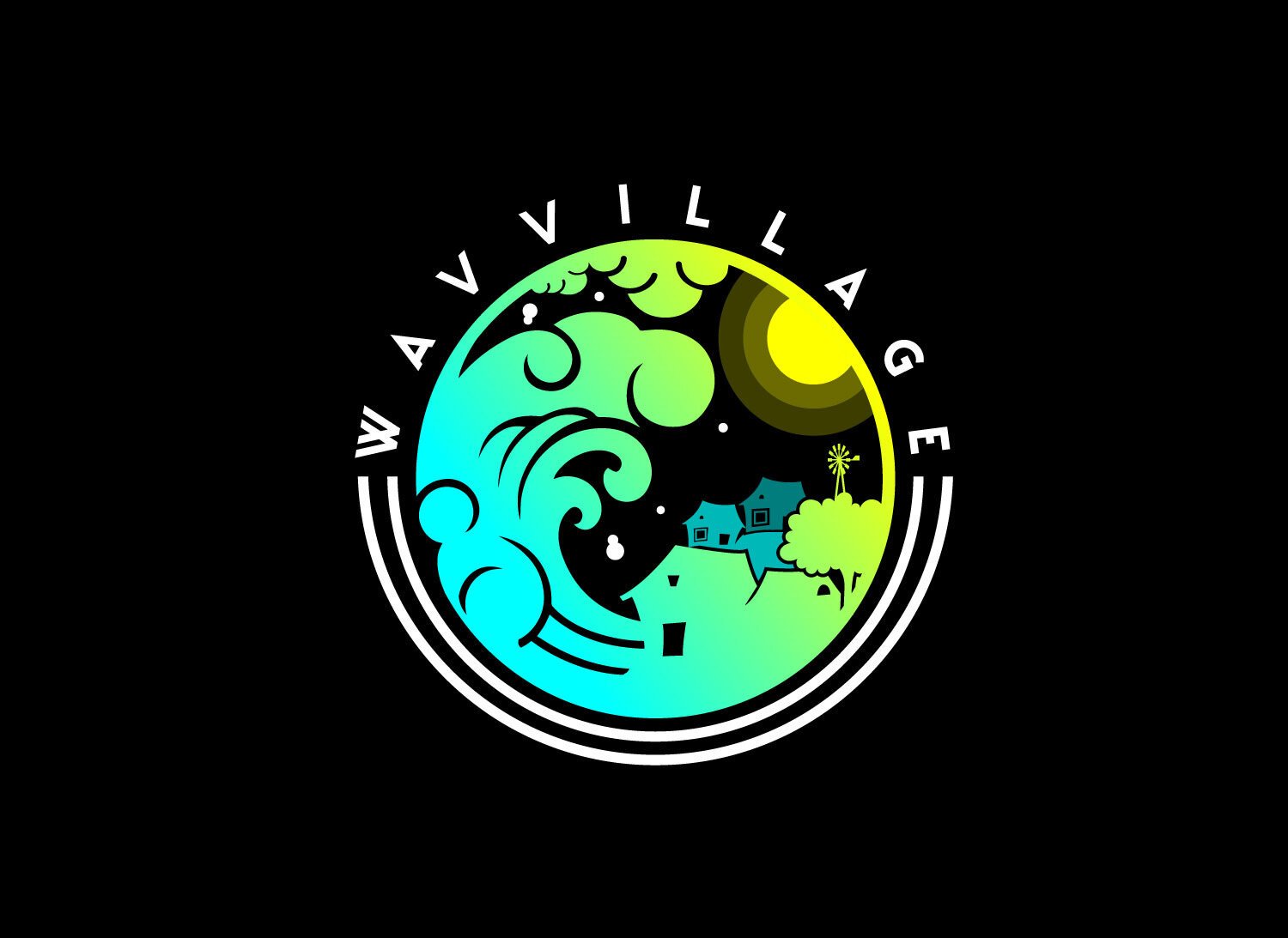 “It comes from the wave — the format in which you receive music." - Paul speaking on the meaning behind Wav Village's logo.