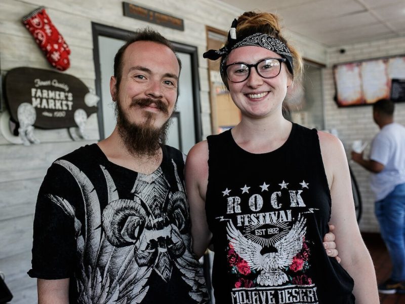 Ron Housley, 27, and Alissa Housley, 23, are the co-owners of Maude's Alabama BBQ.
