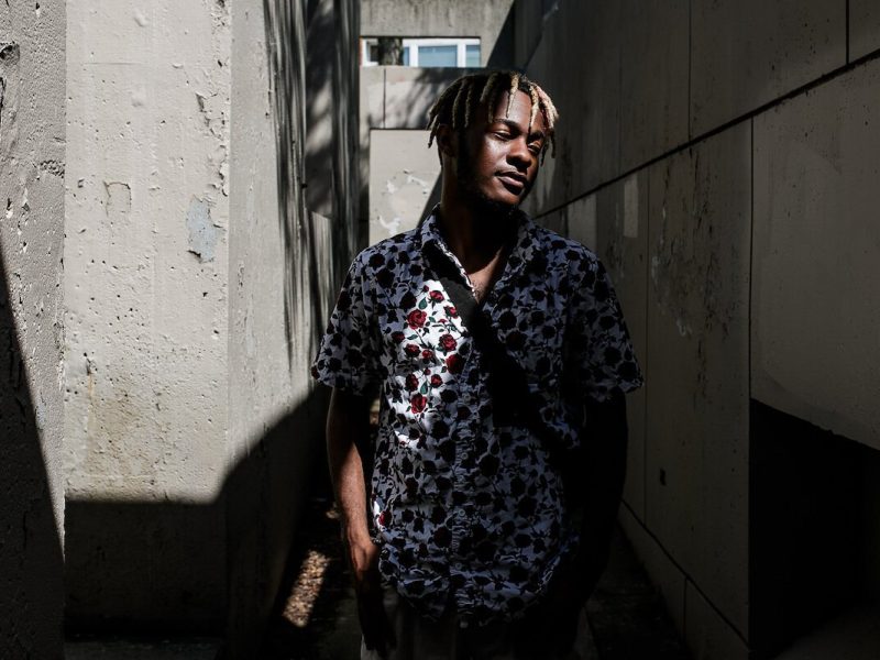 Flint rapper Rocko Tesla struggled with homelessness, depression, and was bullied growing up, but found a way to express himself through music.