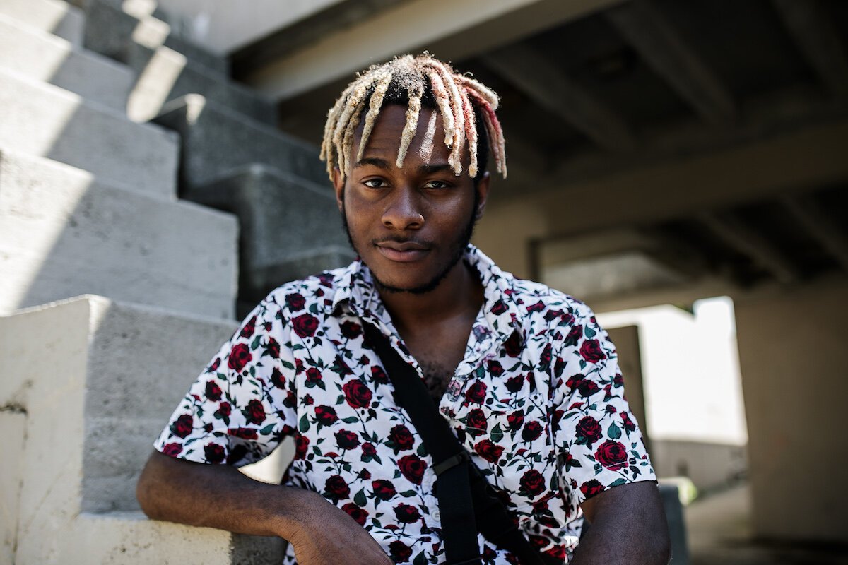 “I feel like my reason is to spread a message to the youth that you’re not alone no matter what you’re going through or your circumstances.”