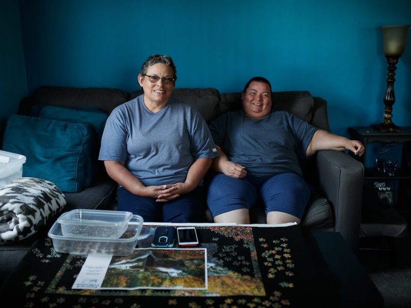 Vanilla Amaya and Billy Evaristo have lived in Eastside Franklin Park for more than 50 years.
