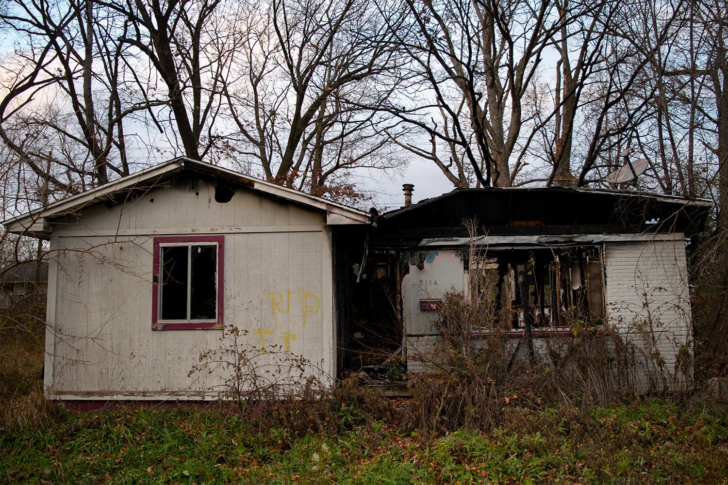 According to Christine Kelly, a house like 2114 W Home fits many of the characteristics necessary to be chosen for demolition. It is owned by the GCLBA, categorized as sub-par, has major fire damage and is both near a school and main road.