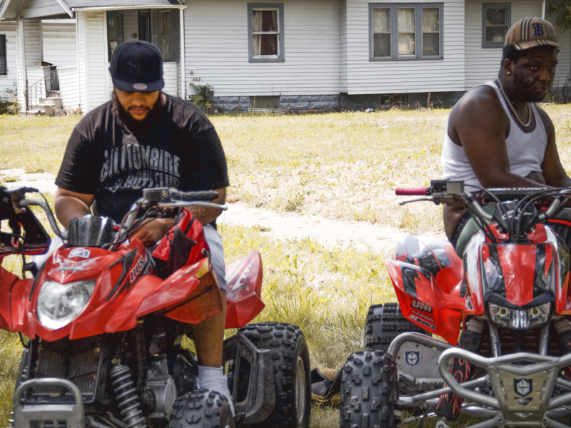 RMC Mike (left) and Rio Da Yung OG are among rap acts from Flint growing in popularity.