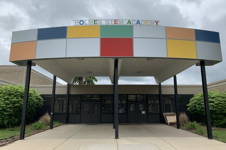 Holmes STEM Academy in Flint.