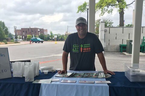 Farmers Market Food Navigator Josh Miller.