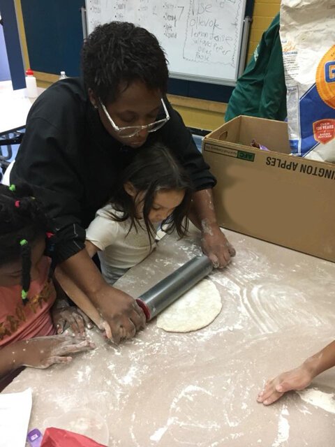 A Cooking With Kids class.