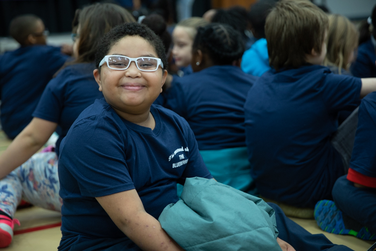 Some students started arriving more than an hour before the official start of this year's Blueberry Ambassador kickoff party on Oct. 11, 2018 at UM-Flint.