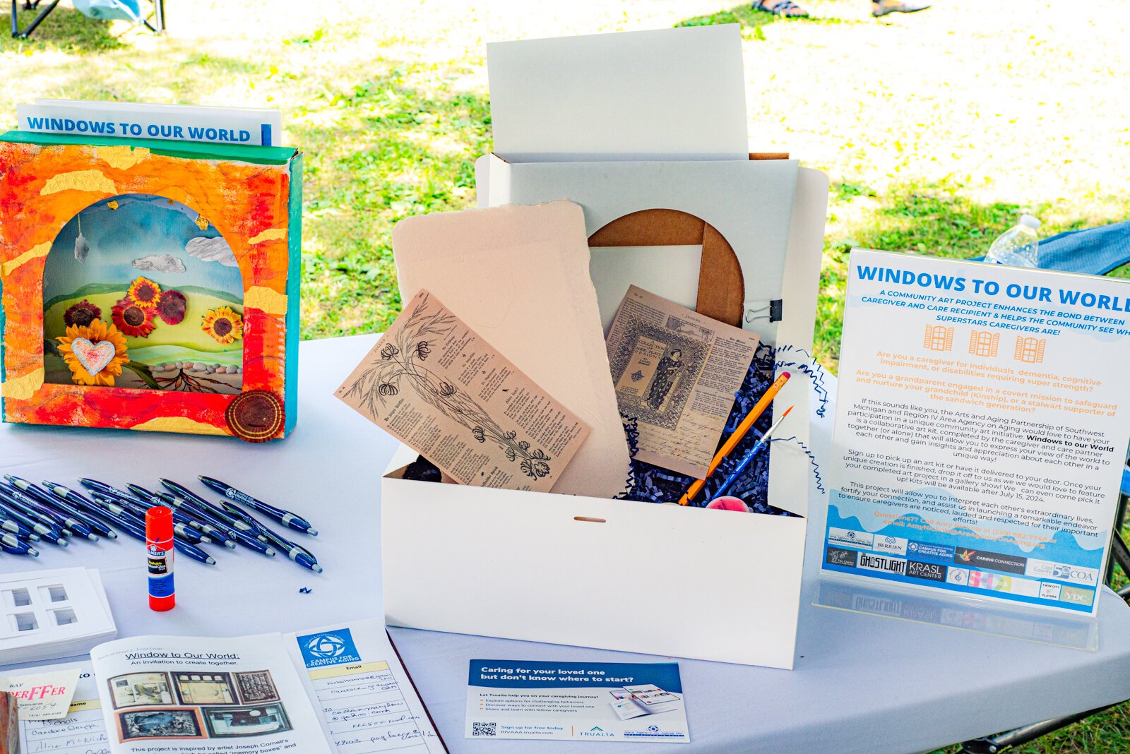 An example of a Window to Our World kit.