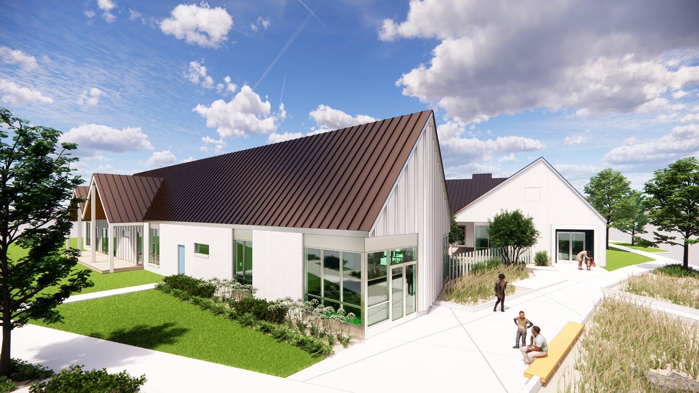 Rendering, McClellan Early Childhood Education Center