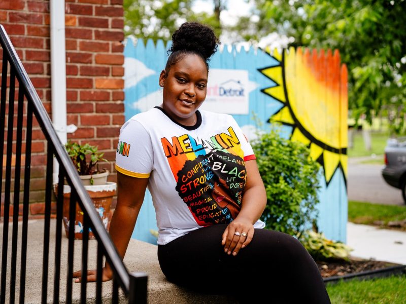 Helen Paige, a parent partner in the pilot program.