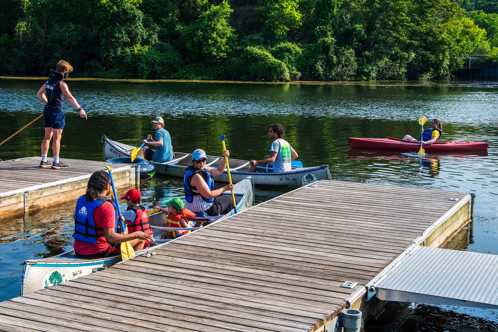Gallup Park in Ann Arbor.. Photo by Doug Coombe.