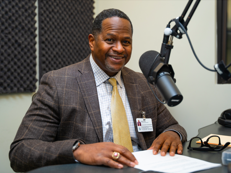 Eddie Kindle, Associate Superintendent of GISD, is the host of the new podcast, 'Inside Education! - Where Education Meets Innovation.'
