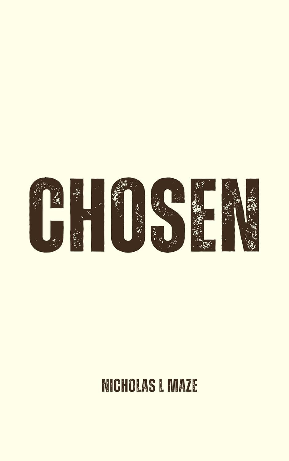 'Chosen' is now available on Amazon.