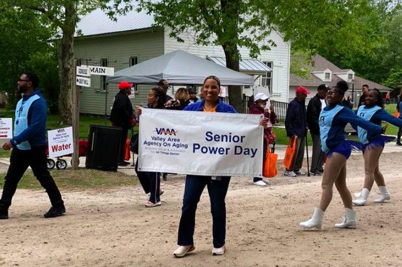 This year's Senior Power Day takes place on Wednesday, May 22 from 9:00 a.m. to 2:00 p.m. at Crossroads Village in Flint.