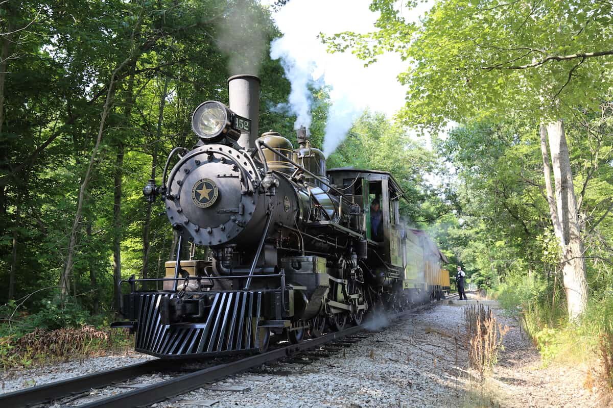 Huckleberry Railroad train.