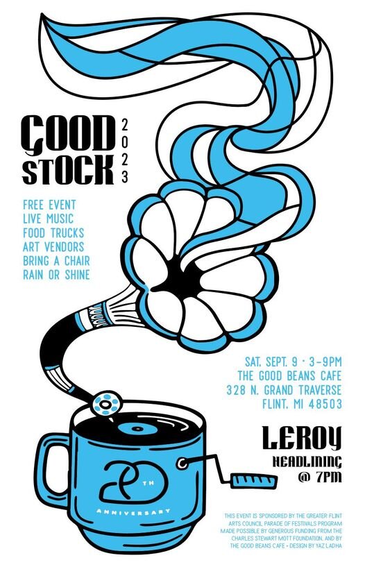 Promotional flier for Goodstock ‘23.