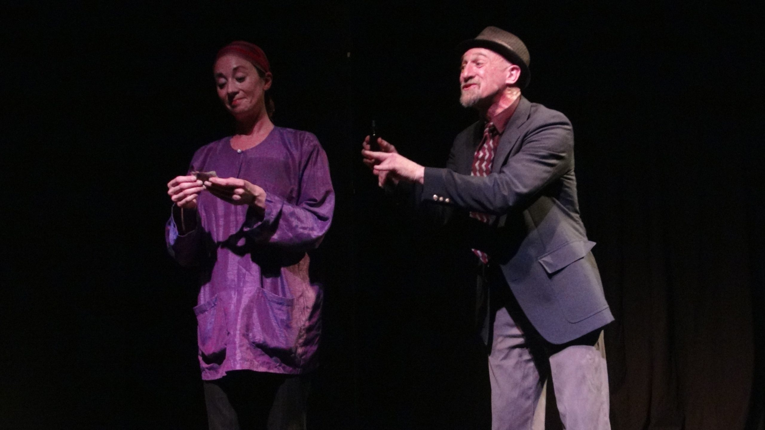 Local actors from a previous 'Twilight Zone' live parody show at Flint Local 432.