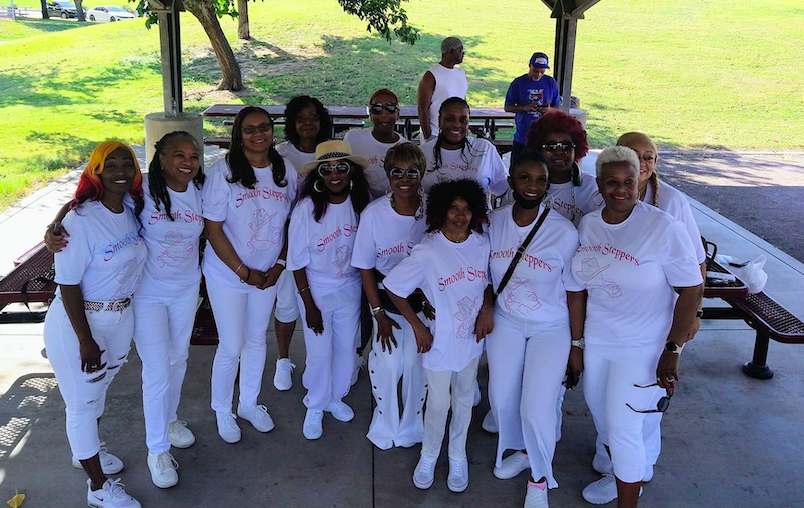The ladies of Smooth Steppers.