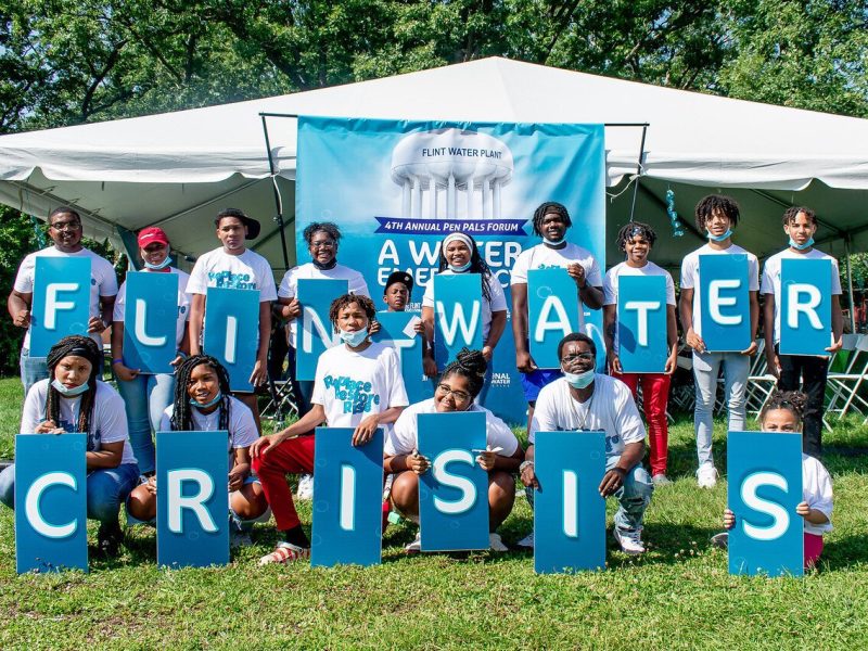 Members of the 4th Annual Pen Pals Forum pose for a portrait