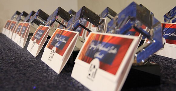 The ceremony happens at the Capitol Theatre on November 3, 2022, at 7:00 p.m. Doors open at 6:00 p.m for registration and a Red Carpet entrance.