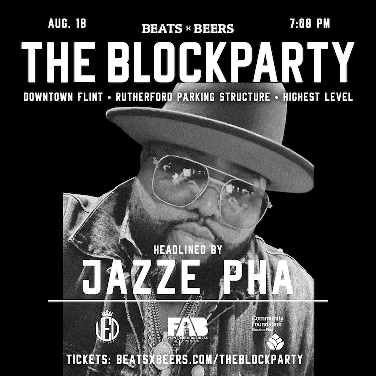 Flyer for the third annual Block Party.