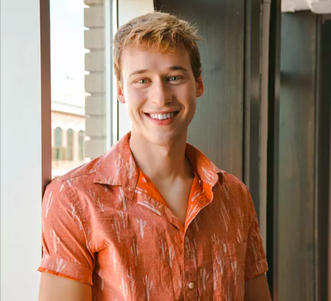 Paul Zehnder, Marketing Specialist at 100K Ideas, helped create the storytelling series to showcase the success stories of past clients.