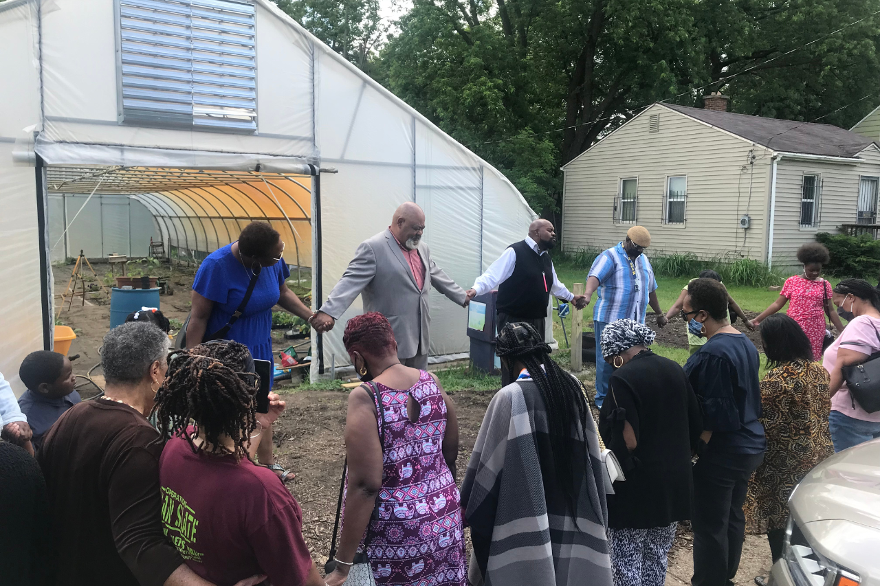 “It’s a win for the church and the neighborhood. It’s our duty to take care of Sarvis Park." - Pastor Overton