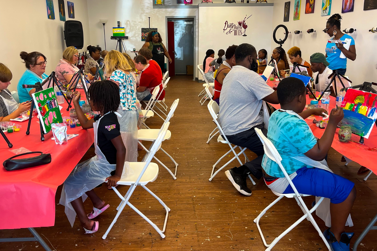 “Dr. Ladel said she was invading the 9th Ward, and I said we’ll come. I think it turned out to be great!” - Eva Worthing