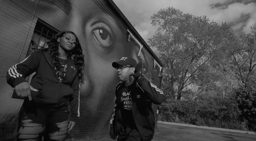 Flint native and Hamady High School student Ty’ana Williams is featured on "Another Down" and appears in the video. 