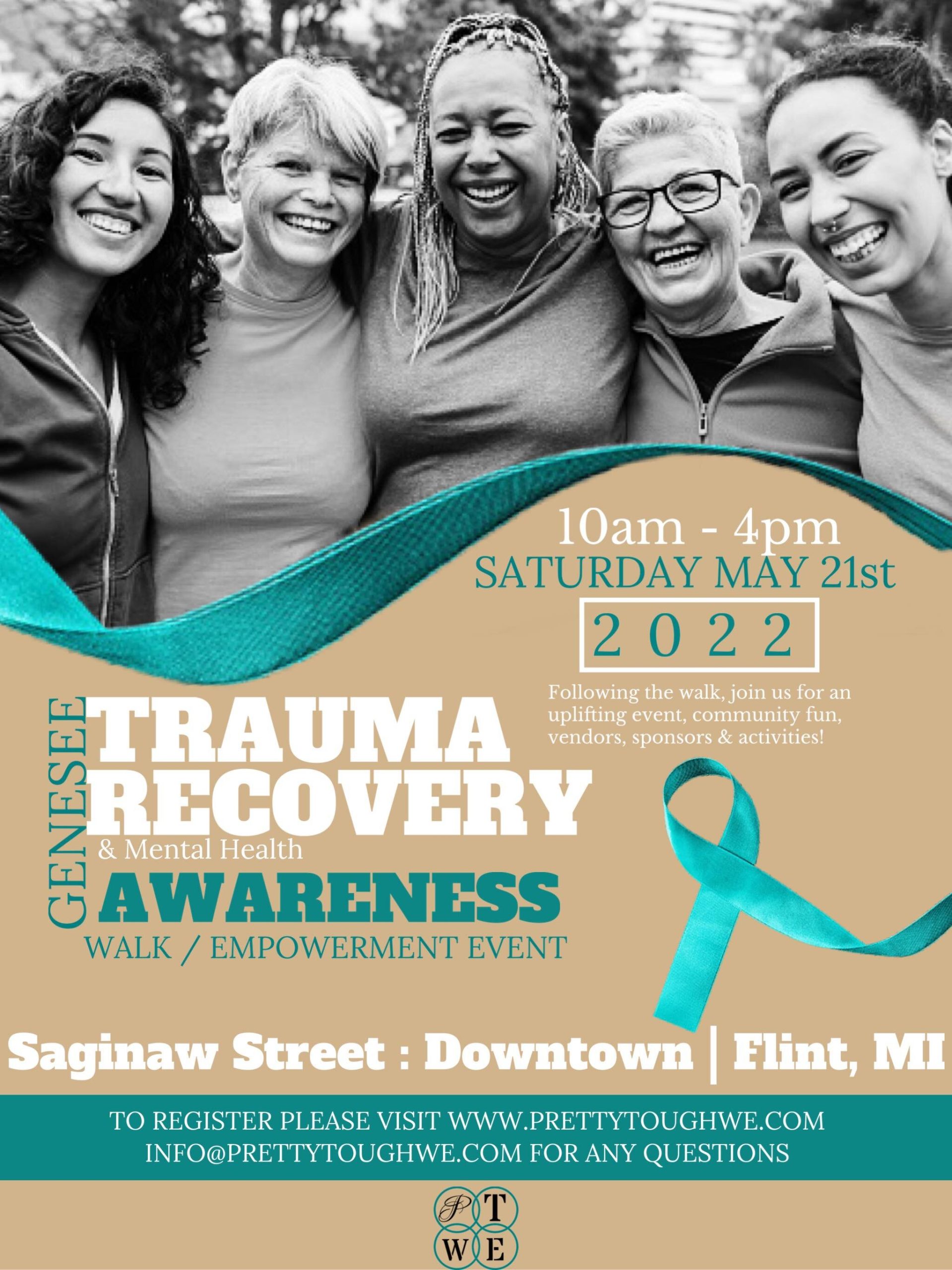 Flyer for the Trauma Awareness Walk.