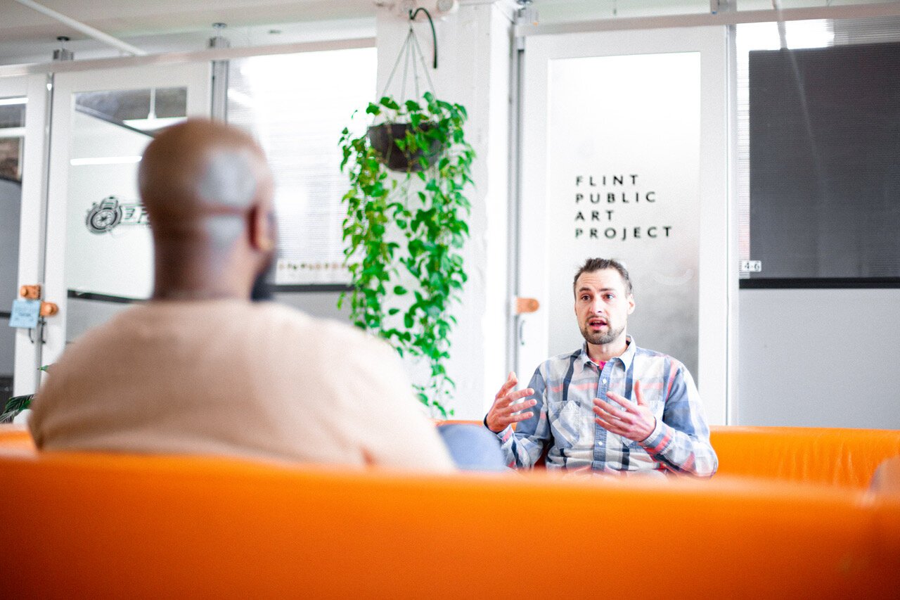 Sage discussing his background as well as the plans he has for Flint in his new role.