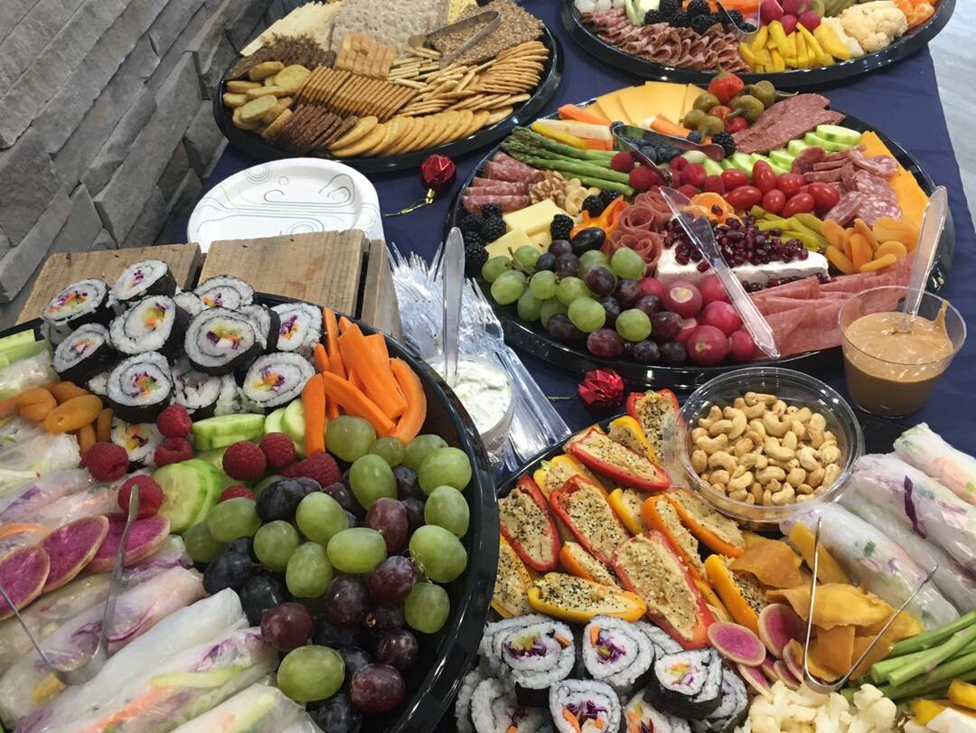Charcuterie trays made fresh at The Local Grocer.
