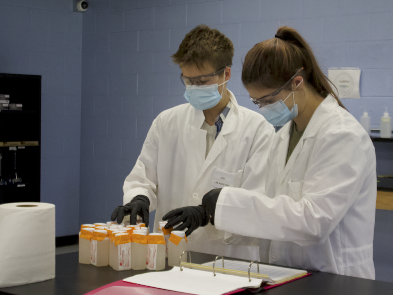 Students in the McKenzie Patrice Croom Water Lab get STEM experience while also connecting with the community.