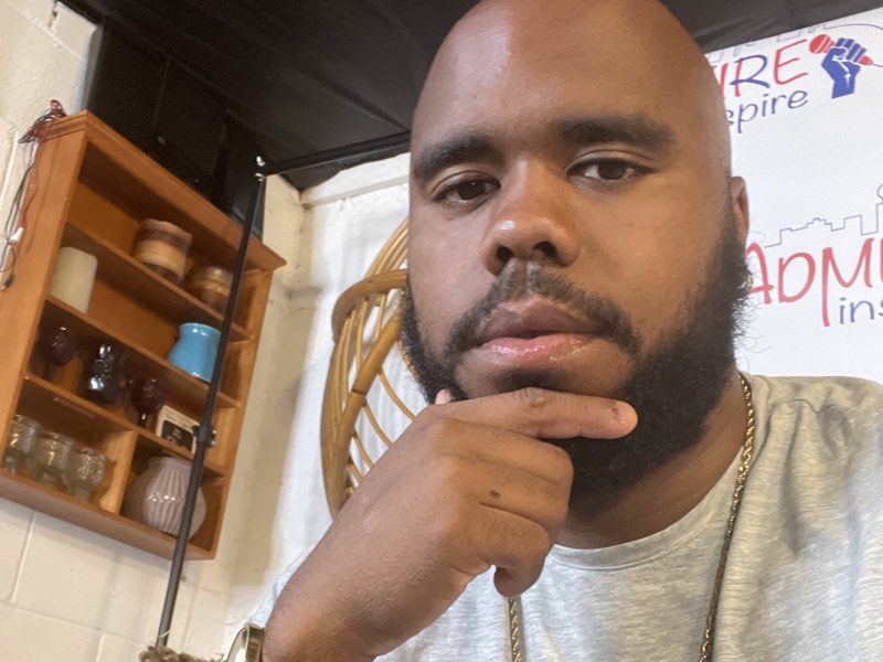 Flint native Rayvon Taylor launched his podcast in April and has since recored more than 40 episodes.