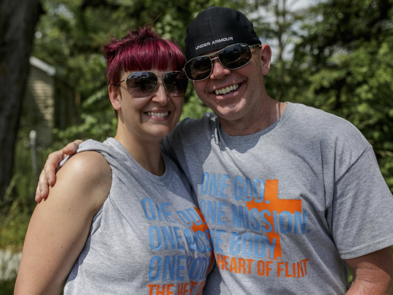 Nicole and Jeremy Riley