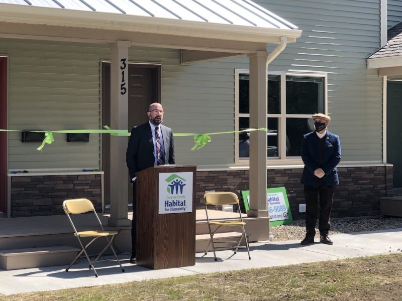 "These townhomes in our Almost Home program allow people to come and be in a really nice town home while they work on their financial goals toward home ownership.” - Thomas Hutchison