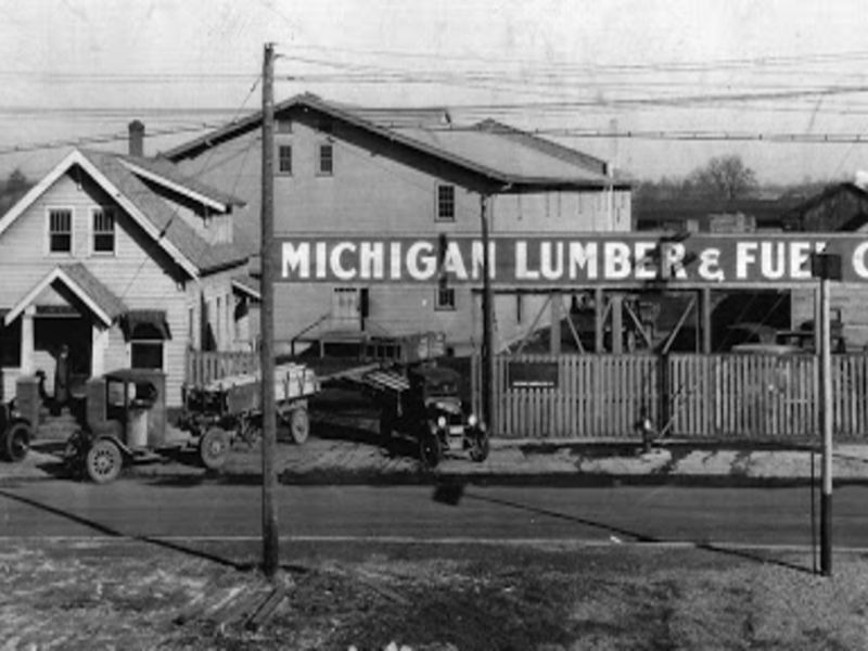 A historic look at Flint's Michigan Lumber Company.