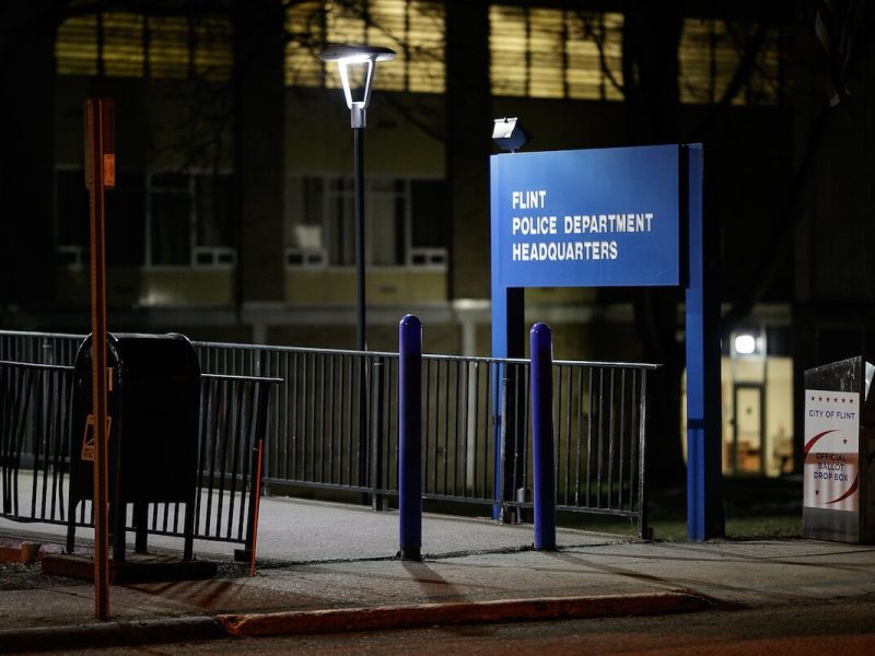 The City of Flint Police Station.
