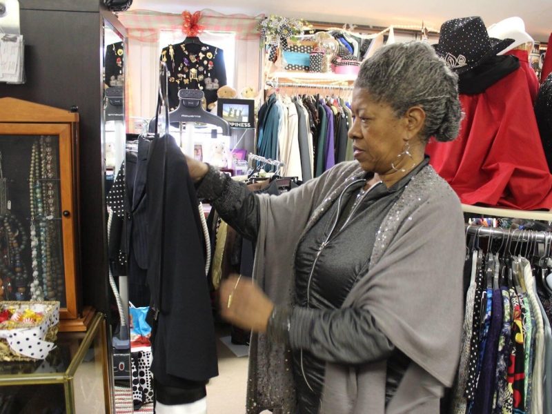 Barbara Culp, owner of N'Dpanda Consignments and Resale Shop, has been assisted by a Restart Flint grant.