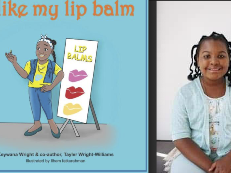 Flint native Tayler Wright-Williams published her first children's book at 10-years-old.