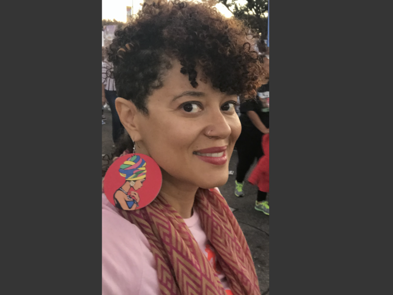 Filmmaker and actress Jamie Burton-Oare says Flint is her "soul."