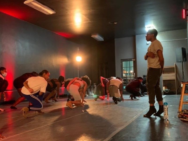 Flint native Jesse Davis teaches heels and Hip Hop classes in Flint and Detroit.