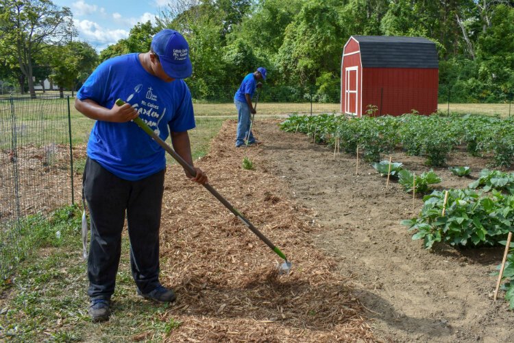 Mr. Gaines Community Garden is one of the resources within Ubuntu Village.