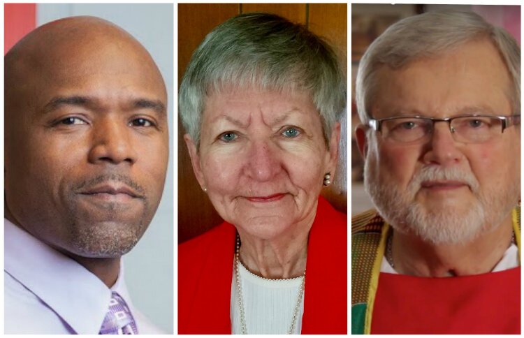 Football coach Corey Hawkins, volunteer Rhina Griffel, and Rev. Phil Schmitter will be awarded the Riegle Community Service Award on Sept. 12, 2019.