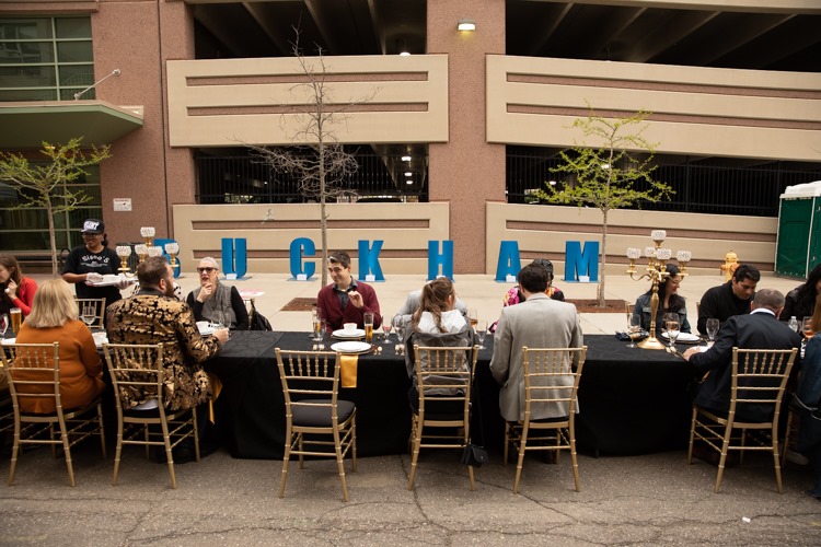 The menu featured a five-course meal of Vietnamese-Soul Food fusion.