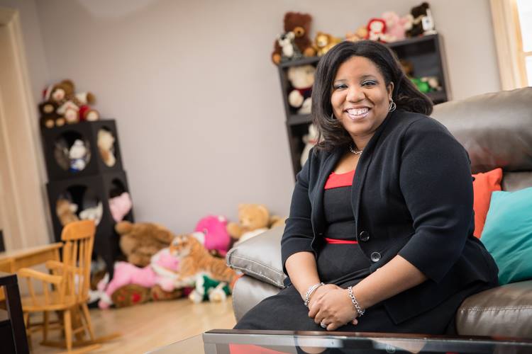 Claudnyse Holloman is the new director of the Weiss Child Advocacy Center.